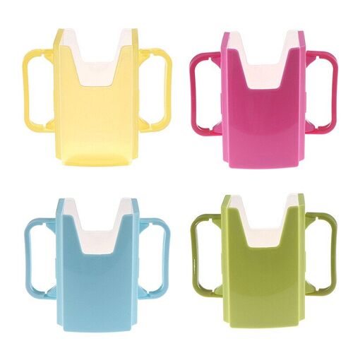 Porte-Bouteille En Plastique Ajustable, Sécurité Bébé En Bas Âge, Enfant, Jus De Lait, Porte-Gobelet, Boîte De Déversement De Boissons