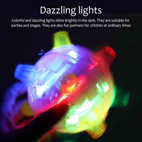 Balles De Saut Scintillantes, Jouets, Nouveauté Flash, Musique Amusante, Boule Clignotante Et Vibrante, À Mâcher Pour Chien, Fournitures Pour Animaux De Compagnie