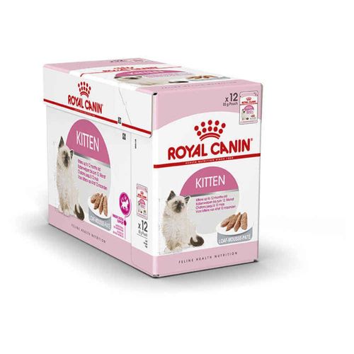 Sachets Kitten En Mousse Pour Chaton - Royal Canin - 12x85g