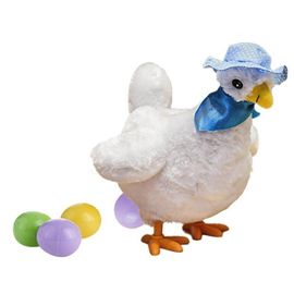 Poule Électrique Pour Enfants, Jouet Électronique Créatif, Simulation De Poussin, Avec Condensateur, Jouet En Peluche