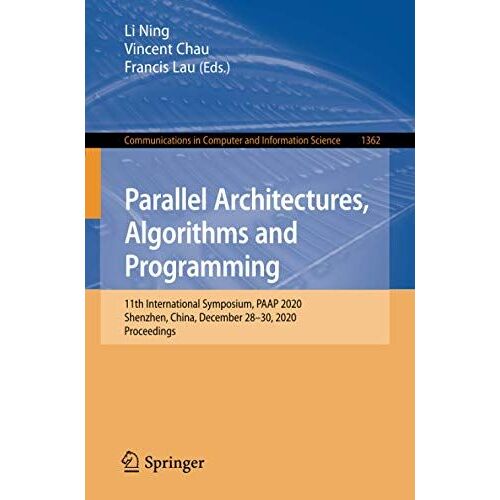 Parallel Architectures, Algorithms And Programming
