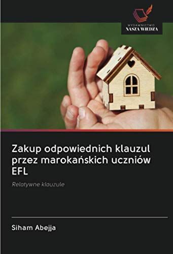 Zakup Odpowiednich Klauzul Przez Maroka¿Skich Uczniów Efl