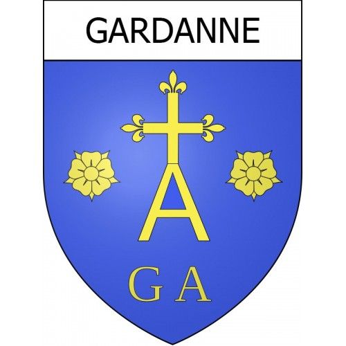 Gardanne 13 Ville Stickers Blason Autocollant Adhésif - 8 Cm