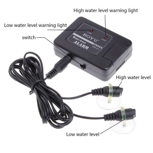 Alarme De Niveau D'eau Haut Et Bas Avec Câble Séparateur De Sonde, Pour Aquarium, Livraison Directe