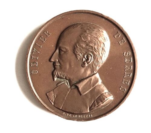 Médaille Du Comice Agricole À L'effigie De Olivier De Serres