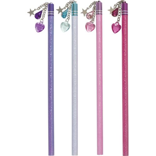 Baier Schneider & Crayon Avec Pendentif Fille-Rose, Rose, Violet, Bleu