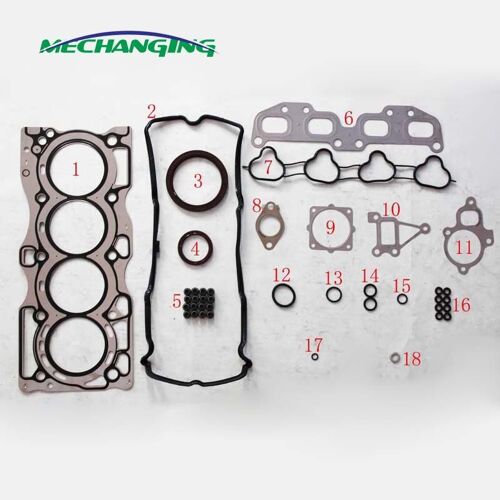 Kit De Reconstruction De Moteur En Métal, Pour Nissan Primera Estate (Wp12) 2.0l Qr20de Qr20, Ensemble Complet De Pièces De Moteur, Joint De Moteur 50240300 "Nipseyteko"