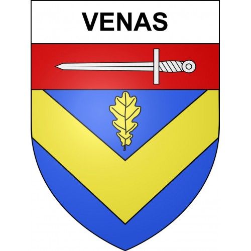 Venas 03 Ville Sticker Blason Écusson Autocollant Adhésif - 4 Cm