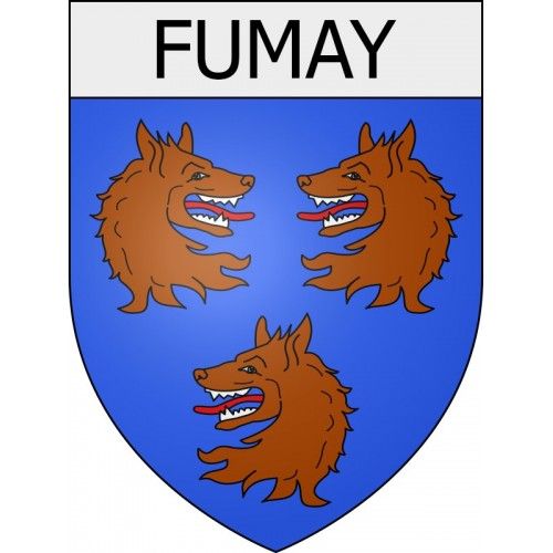 Fumay 08 Ville Stickers Blason Autocollant Adhésif - 12 Cm