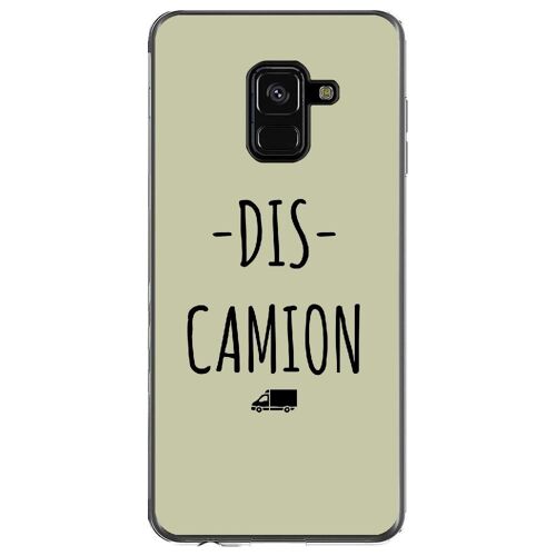 Coque Souple Pour Samsung Galaxy A8-Plus 2018 Avec Impression Motifs Dis Camion