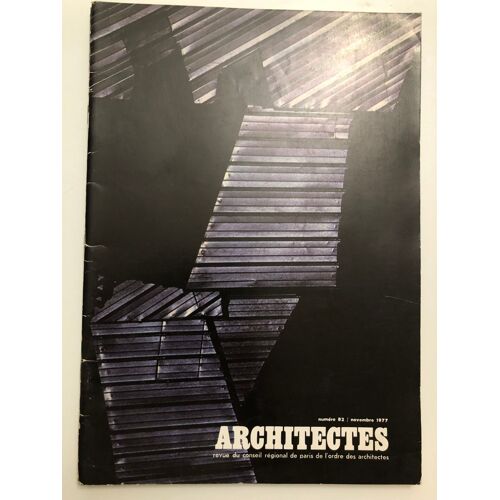 Architectes N°82 (Novembre 1977)