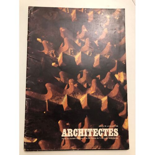 Architectes N°90 (Juillet / Aout 1978)