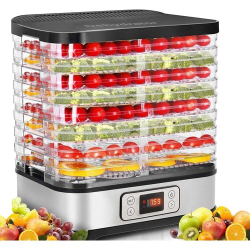 Déshydrateur Automatique Déshydrateur Appareil De Déshydratation Avec Contrôle De La Température, 8 Plateaux Amovibles, Contrôle De La Température De 35 À 70¿[BLE9300825]