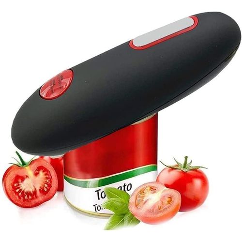 Letnerny-Decapsuleur Ouvre-Boîte Électrique Pour Cuisine Ouvre-Boîte À Batterie Portable Avec Bord Lisse Ouvre-Boîte Automatique D'une Seule Touche