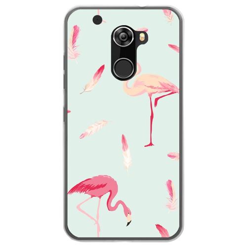 Coque souple pour Altice S70 avec impression Motifs flamants roses