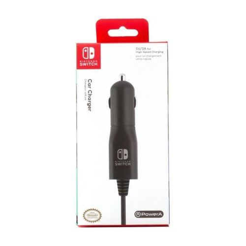 Powera - Adaptateur D'alimentation Pour Voiture - 3 A (24 Pin Usb-C) - Pour Nintendo Switch