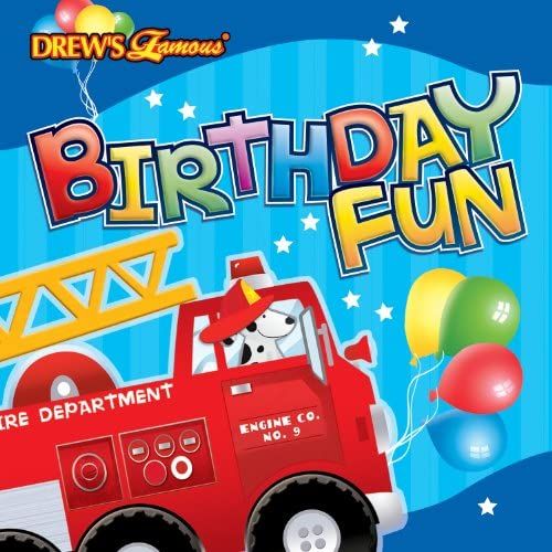 Birthday Fun Party Music Cd (Fire Chief)