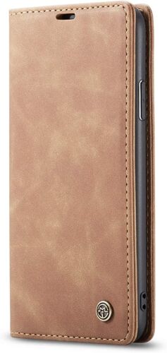 Coque iphone 11 Pro Max,Coque Rabat avec Magnetique,Housse Portefeuille Cartes Stand Fonction (Brun)