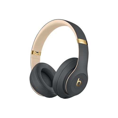 Beats Studio3 Wireless - The Beats Skyline Collection - écouteurs avec micro - circum-aural - Bluetooth - sans fil - Suppresseur de bruit actif - isolation acoustique - gris ombré