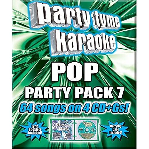 Party Tyme Karaoke - Pop Party Pack 7 [4 Cd+G][64-Song Party Pack]