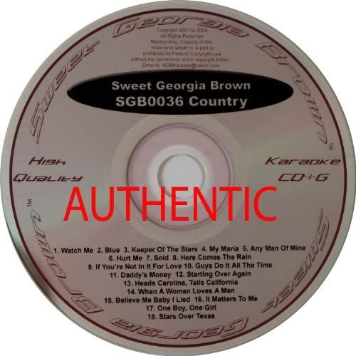 Sgb0036 (Karaoke Cd&g)