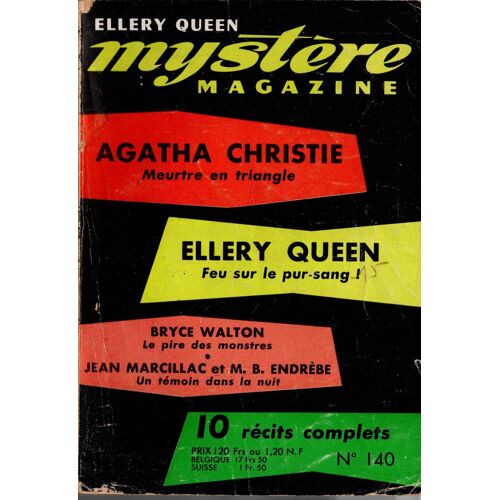 Mystère Magazine N°140 - Septembre 1959