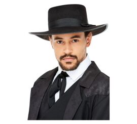 Mobster 20s Chapeau, Bord Intérieur Élastique Noir