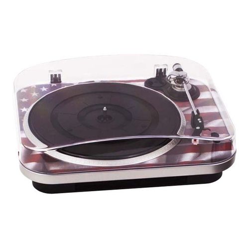 BigBen TD120 USA - Platine - blanc, bleu, rouge