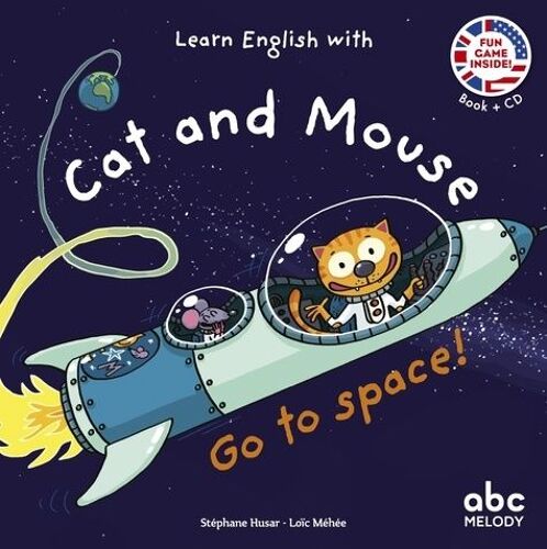 Learn English With Cat And Mouse - Go To Space (1 Cd Audio)