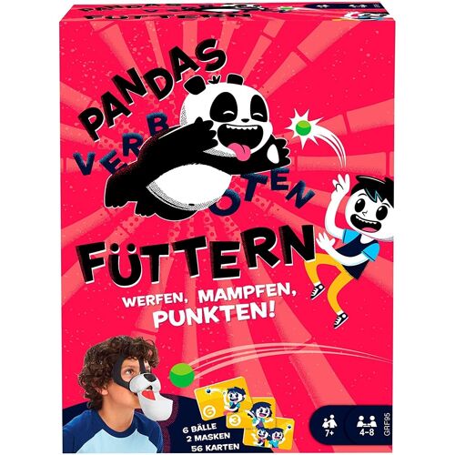 Mattel Games Grf95 ? Nourriture De Pandas (Interdite) Pour 4 À 8 Joueurs, Jeux Pour Enfants À Partir De 7 Ans