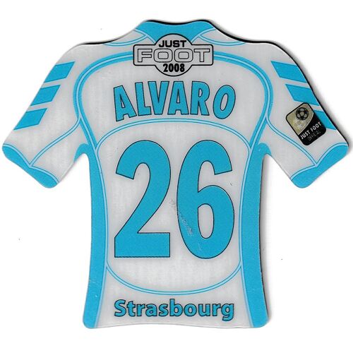 N°26 - Strasbourg - Alvaro - Magnet Just Foot 2008