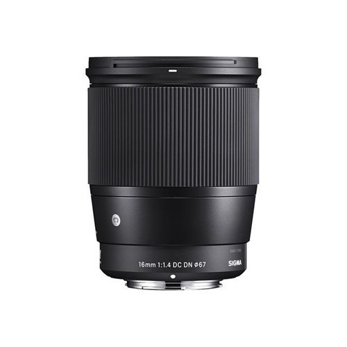Objectif Sigma Contemporary 16 mm - f/1.4 DC DN - Sony E-mount - pour Sony Cinema Line; a VLOGCAM; a1; a1 II; a6700; a7 IV; a7C; a7C II; a7CR; a7R V; a9 III