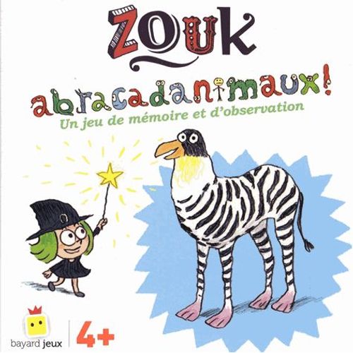 Zouk Abracadanimaux ! - Un Jeu De Mémoire Et D'observation - Avec 40 Cartes