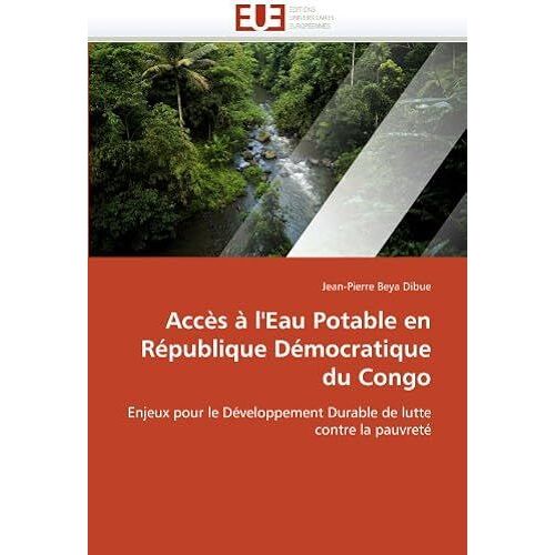 Accès À L'eau Potable En République Démocratique Du Congo