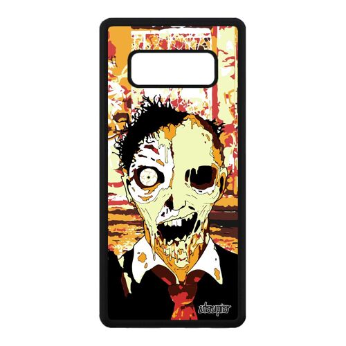 Coque Note 8 silicone zombie Orange garcon smartphone portable en Samsung Galaxy Note 8