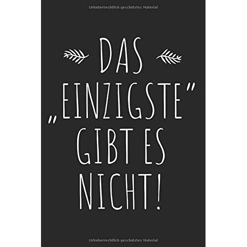 Das Einzigste Gibt Es Nicht: Grammatik Notizbuch Notizen Germanistik Lehrer Planer Tagebuch (Liniert, 15 X 23 Cm, 120 Linierte Seiten, 6" X 9") Lustiger Spruch & Geschenk Fuer Deutschlehrer