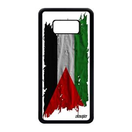 Coque Silicone Drapeau Palestine Palestinien S8 Foot Housse Tissu Samsung Galaxy S8