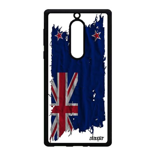 Coque Silicone Pour Nokia 5 Drapeau Nouvelle Zelande Neo Zelandais Foot Football