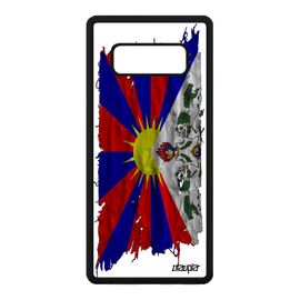 Coque Silicone Samsung Note 8 Drapeau Tibet Tibetain Etui Jo Football En Samsung Galaxy Note 8