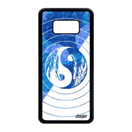 Coque Antichoc Samsung Galaxy S8 Silicone Yin Et Yang Homme Couleur Rond Swag De