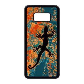 Coque Samsung S8 Silicone Salamandre Animal Bleu Street Art Mobile Reggae Samsung Galaxy S8