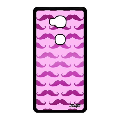 Coque Silicone Honor 5x Moustache Telephone Imprime Smartphone Impression Housse