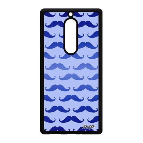 Coque De Protection Nokia 5 Silicone Moustache 4g Motif Tendance Etui Imprime En