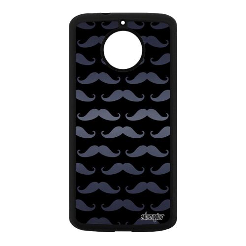 Coque Moto E4 Plus Silicone Moustache Design Swag Rigide Etui Telephone Motorola Moto E4 Plus