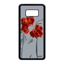 Coque Samsung S8 Silicone Orchidée Fleur Jolie Exotique Swag Peinture De Samsung Galaxy S8