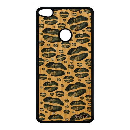 Coque Pour P8/P9 Lite 2017 Bois Silicone Levres Personnalisé Impression A Huawei P8 Lite 2017 P9 Lite 2017
