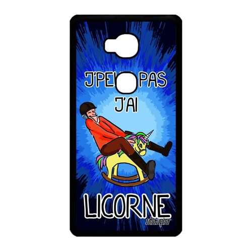 Coque Telephone Pour Honor 5x Silicone J'peux Pas J'ai Licorne Drole Huawei 4g A