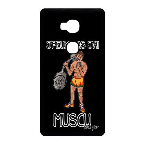 Coque Honor 5x Silicone J'peux Pas J'ai Muscu Bumper 4g Telephone Drole Antichoc
