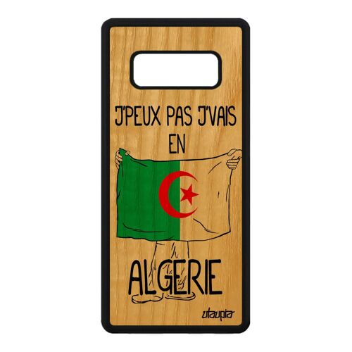 Coque Pour Note 8 Bois Silicone J'peux Pas J'vais En Algerie Swag Samsung Galaxy Note 8