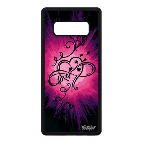 Coque Samsung Note 8 Silicone Infini Love Dessin Cadeau Saint Valentin De Samsung Galaxy Note 8